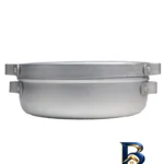 تابه آلومینیومی با کیفیت - نمای جلو - طراحی و جزئیات کلیدی