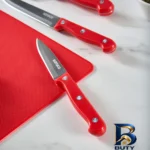 سرویس چاقو کاراجا - نمای جلو - طراحی و جزئیات کلیدی