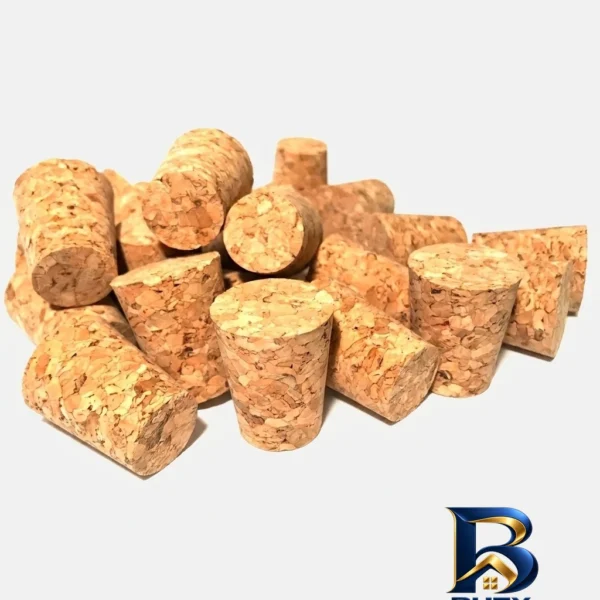درب بطری چوب پنبه - نمای جلو - طراحی و جزئیات کلیدی