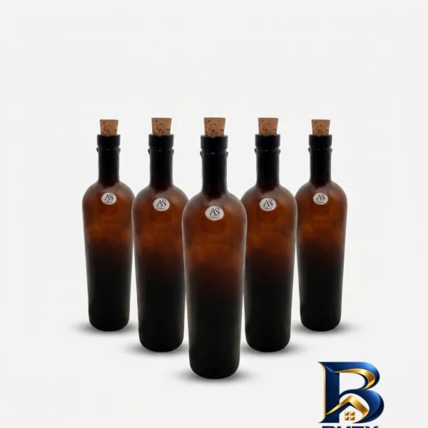 بطری آب آس - نمای جلو - طراحی و جزئیات کلیدی