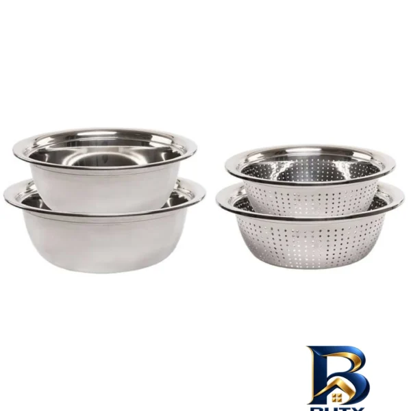 ست آبکش و لگن - نمای جلو - طراحی و جزئیات کلیدی