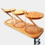 ست ادویه ۳ پارچه - نمای جلو - طراحی و جزئیات کلیدی