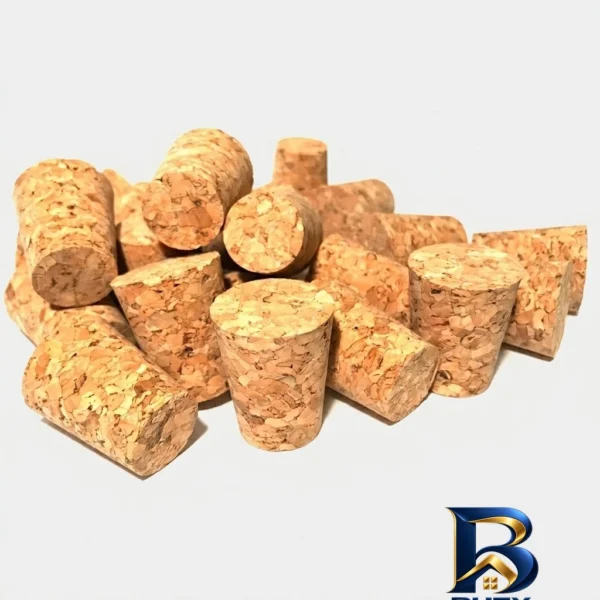 درب بطری چوب پنبه - نمای جلو - طراحی و جزئیات کلیدی