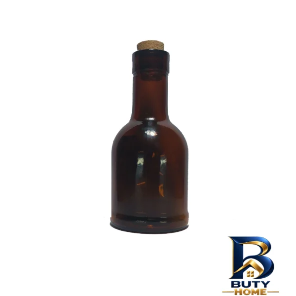 بطری شیشه ای مت - نمای جلو - طراحی و جزئیات کلیدی