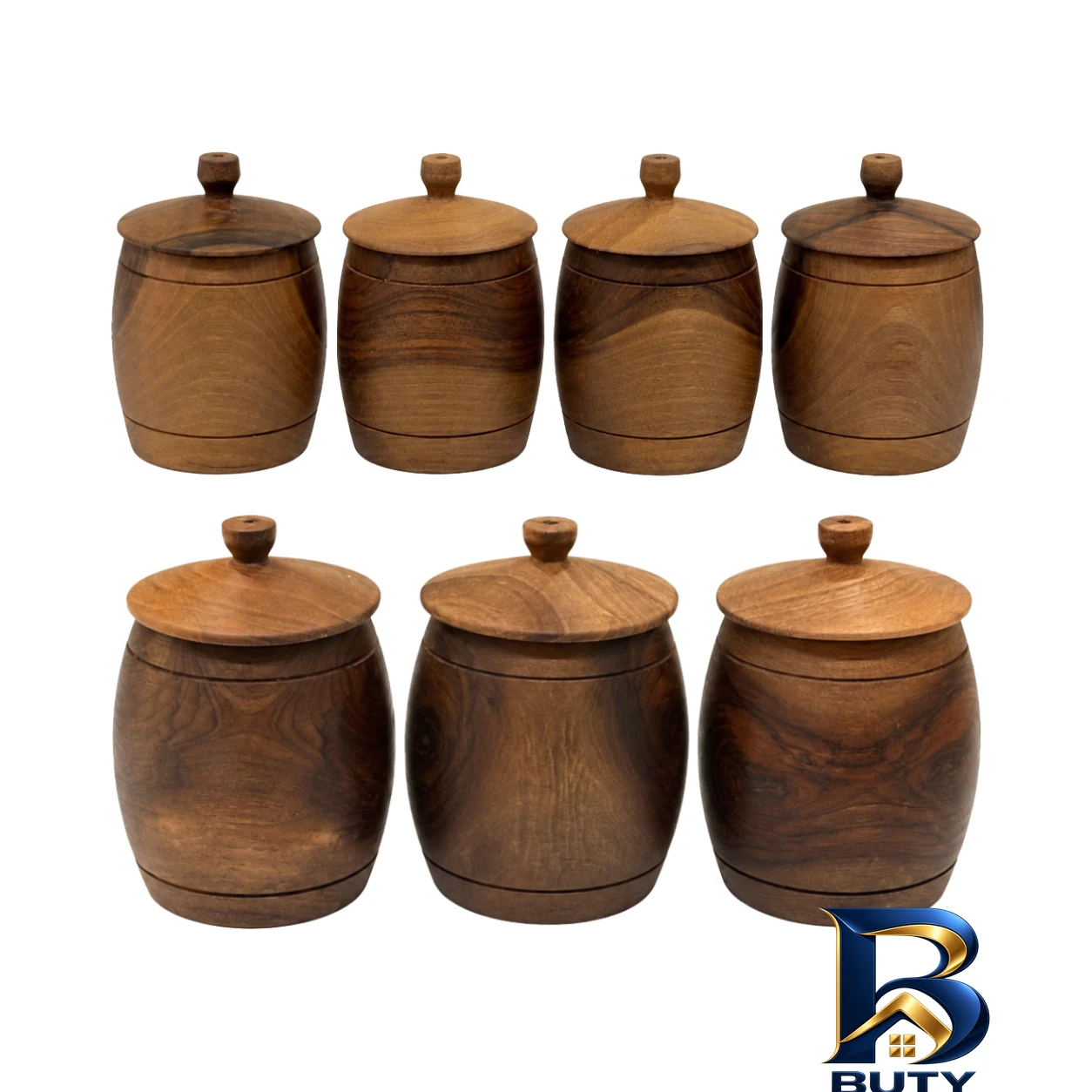 بانکه چوبی گردو - نمای جلو - طراحی و جزئیات کلیدی