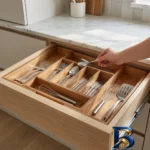 نظم دهنده کشویی - نمای جلو - طراحی و جزئیات کلیدی