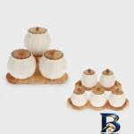 ست پاسماوری 8 پارچه - نمای جلو - طراحی و جزئیات کلیدی