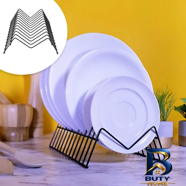 استند نگهدارنده بشقاب - نمای جلو - طراحی و جزئیات کلیدی