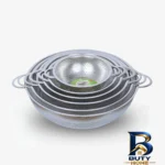 آبکش استیل 6 عددی - نمای جلو - طراحی و جزئیات کلیدی