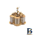 ست جا ادویه باترفلای - نمای جلو - طراحی و جزئیات کلیدی