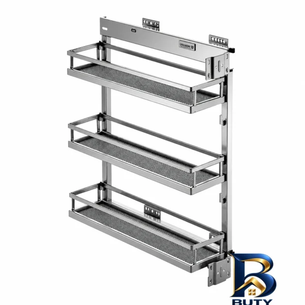 نظم دهنده کابینت ریلی - نمای جلو - طراحی و جزئیات کلیدی