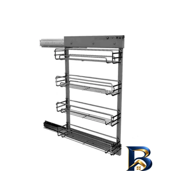 سبد سوپری کابینت - نمای جلو - طراحی و جزئیات کلیدی