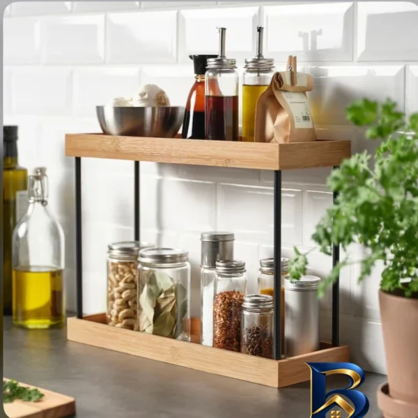 ارگانایزر آشپزخانه ایکیا - نمای جلو - طراحی و جزئیات کلیدی