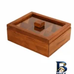 جعبه چای کیسه ای - نمای جلو - طراحی و جزئیات کلیدی