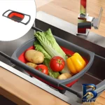 آبکش سینک سیلیکونی - نمای جلو - طراحی و جزئیات کلیدی