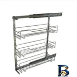 ارگانایزر ادویه کابینت - نمای جلو - درجه و بسته بندی زعفران
