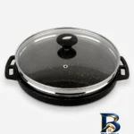 تابه گریل چدن - نمای جلو - طراحی و جزئیات کلیدی