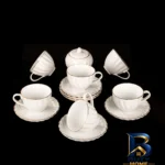 سرویس چای خوری لمونژ - نمای جلو - طراحی و جزئیات کلیدی