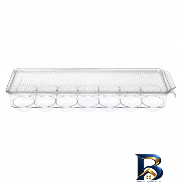 ظرف نگهدارنده تخم مرغ - نمای جلو - طراحی و جزئیات کلیدی