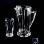 لیوان و پارچ شیک - نمای جلو - طراحی و جزئیات کلیدی