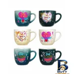 فنجان مدل LOVE-U - نمای جلو - طراحی و جزئیات کلیدی