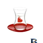 ست فنجان و نعلبکی - نمای جلو - طراحی و جزئیات کلیدی