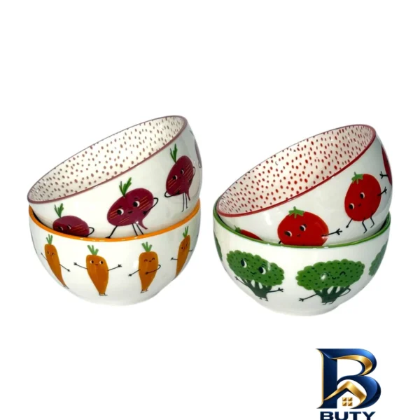 کاسه سبزیجات دنی هوم - نمای جلو - طراحی و جزئیات کلیدی