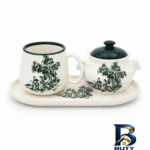 سرویس چای خوری آنتیک - نمای جلو - طراحی و جزئیات کلیدی