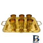 سرویس چای خوری گلد - نمای جلو - طراحی و جزئیات کلیدی