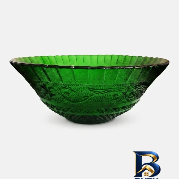 ظرف میوه خوری شیشه ای - نمای جلو - طراحی و جزئیات کلیدی