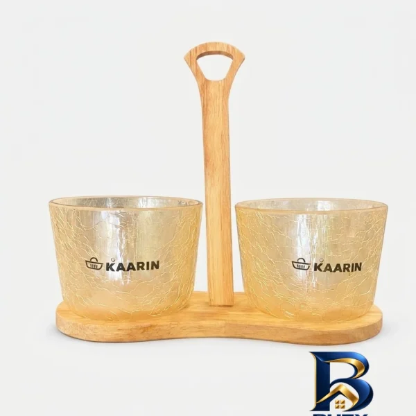 اردوخوری چوبی دایره ای - نمای جلو - طراحی و جزئیات کلیدی