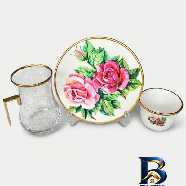 سرویس چای خوری تویگار - نمای جلو - طراحی و جزئیات کلیدی