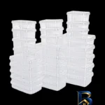 ظرف نگهدارنده پولاد - نمای جلو - طراحی و جزئیات کلیدی