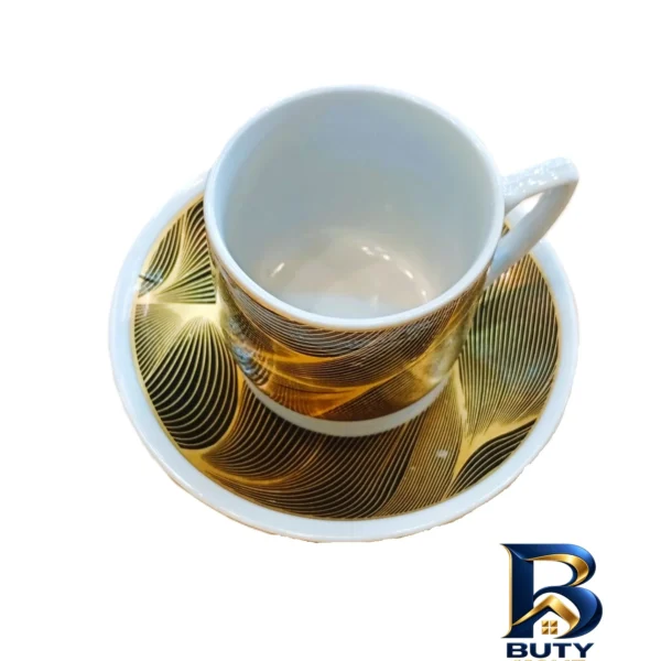 سرویس قهوه خوری ۱۲ پارچه - نمای جلو - طراحی و جزئیات کلیدی