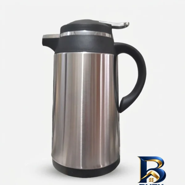 فلاکس شیشه ای 1 لیتر - نمای جلو - طراحی و جزئیات کلیدی
