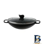 تابه چدن نالینو - نمای جلو - طراحی و جزئیات کلیدی