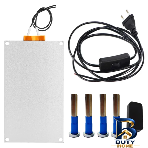 کیت حرارتی 400W - نمای جلو - طراحی و جزئیات کلیدی