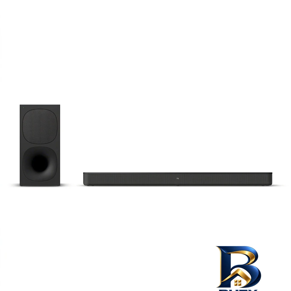 ساندبار سونی HT-S400 - نمای جلو - طراحی و جزئیات کلیدی