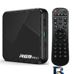اندروید باکس R69 PRO - نمای جلو - طراحی و جزئیات کلیدی