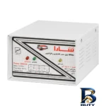 محافظ ولتاژ سارا - نمای جلو - طراحی و جزئیات کلیدی