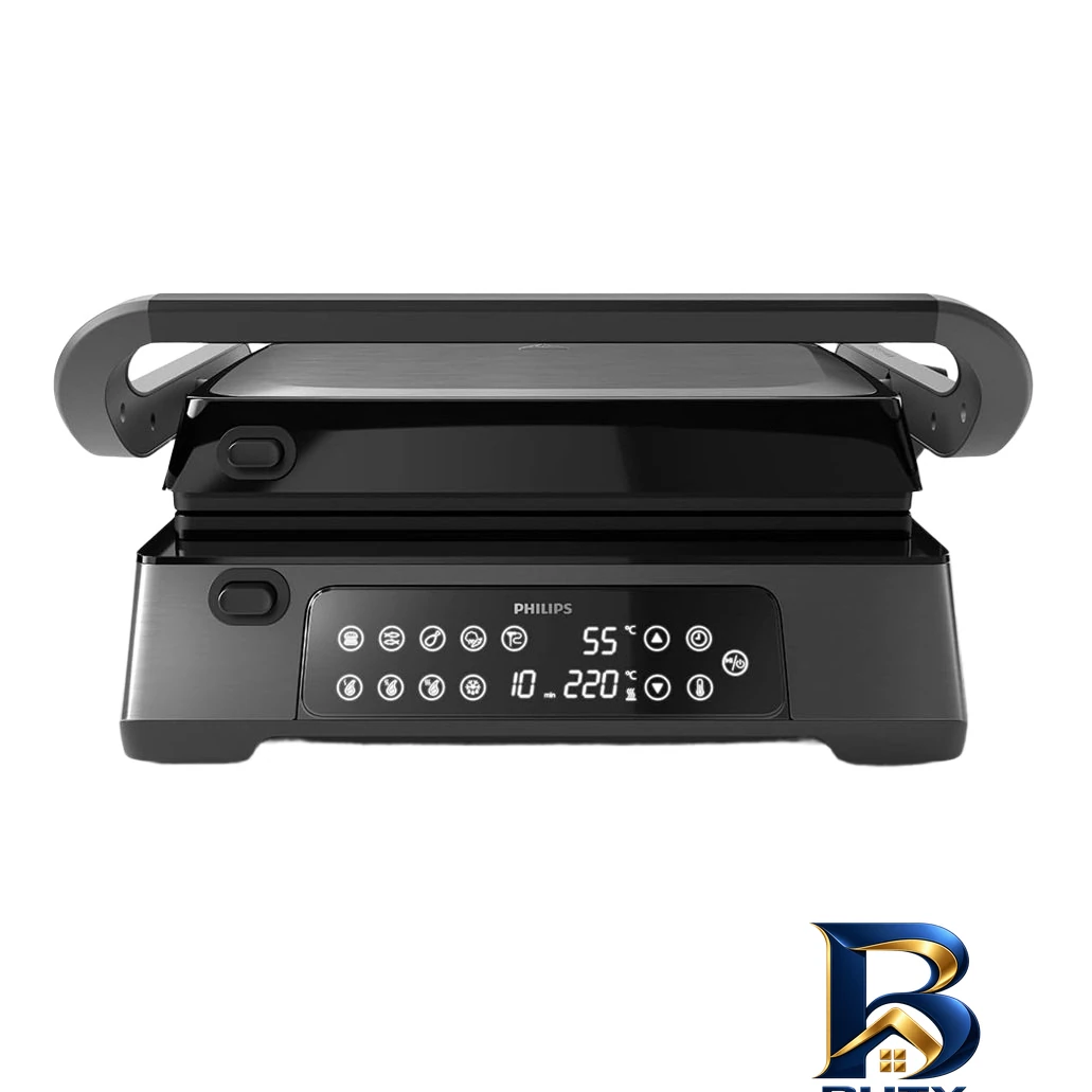 گریل فیلیپس HD6307 - نمای جلو - طراحی و جزئیات کلیدی