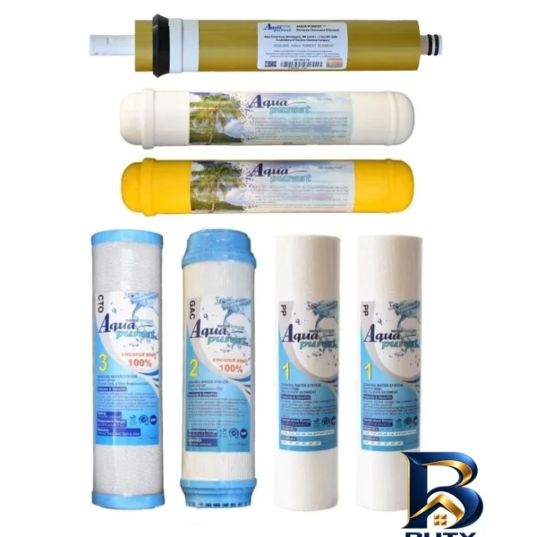 فیلتر تصفیه آب - نمای جلو - درجه و بسته بندی زعفران