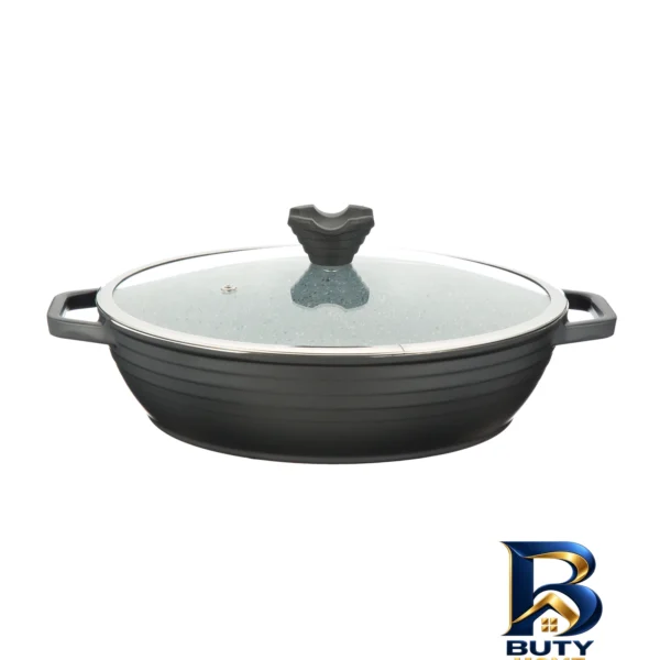 تابه گرانیت عروس - نمای جلو - طراحی و جزئیات کلیدی