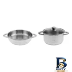 سرویس قابلمه پارس استیل - نمای جلو - طراحی و جزئیات کلیدی