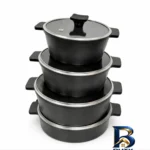 قابلمه چدن اصل - نمای جلو - طراحی و جزئیات کلیدی