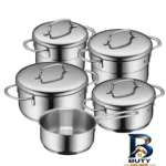 قابلمه استیل WMF - نمای جلو - طراحی و جزئیات کلیدی