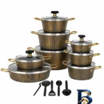 سرویس قابلمه گرانیتی - نمای جلو - طراحی و جزئیات کلیدی
