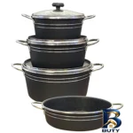 سرویس قابلمه 7 پارچه - نمای جلو - طراحی و جزئیات کلیدی