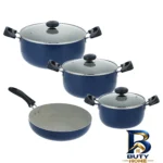 سرویس قابلمه ۷ پارچه - نمای جلو - طراحی و جزئیات کلیدی