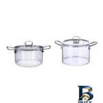 قابلمه شیشه ای اصل - نمای جلو - طراحی و جزئیات کلیدی